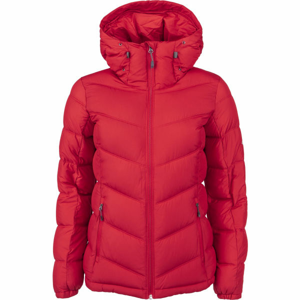 Columbia PIKE LAKE HOODED JACKET Dámska zimná bunda, červená, veľkosť L