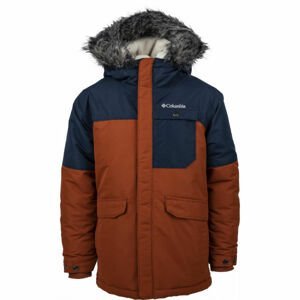 Columbia NORDIC STRIDER JACKET Detská zimná bunda, hnedá, veľkosť L