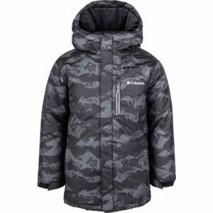 Columbia ALPINE FREE FALL II JACKET Detská zimná bunda, tmavo sivá, veľkosť S