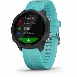 Garmin FORERUNNER 245 MUSIC OPC Multišportové hodinky, modrá, veľkosť L