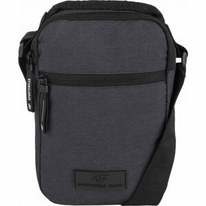 4F SHOULDER BAG Taška cez rameno, tmavo sivá, veľkosť UNI