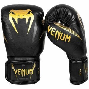 Venum IMPACT Boxérske rukavice, čierna, veľkosť 12 OZ