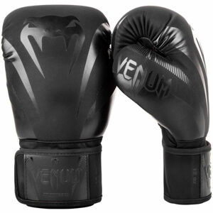 Venum IMPACT BOXING GLOVES Boxerské rukavice, čierna, veľkosť 12 OZ