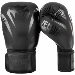 Venum IMPACT BOXING GLOVES Boxerské rukavice, čierna, veľkosť 10 OZ