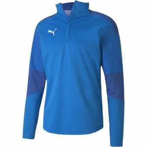 Puma FINAL 21 TRAINING RAIN Pánska bunda, modrá, veľkosť XL