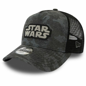 New Era 9FORTY AF TRUCKER KIDS CAMO STAR WARS čierna  - Detská truckerka