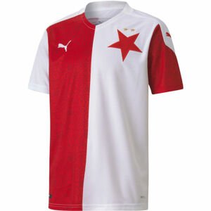 Puma SKS HOME REPLICA JR. Chlapčenský dres, biela, veľkosť 152