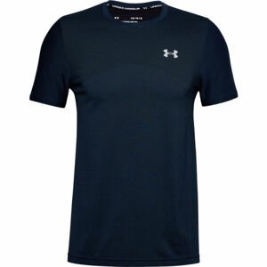 Under Armour SEAMLESS SS Pánske tričko, tmavo modrá, veľkosť M