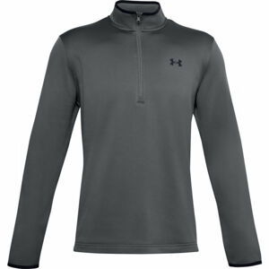 Under Armour ARMOUR FLEECE 1/2 ZIP Pánske tričko s dlhým rukávom, tmavo sivá, veľkosť L