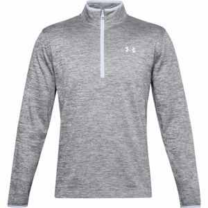 Under Armour ARMOUR FLEECE 1/2 ZIP Pánske tričko s dlhým rukávom, sivá, veľkosť L