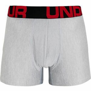 Under Armour TECH 3IN 2 PACK Pánske trenky, sivá, veľkosť S