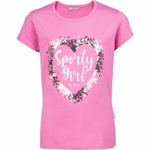 Lewro TESLIN Dievčenské tričko, ružová, veľkosť 164-170