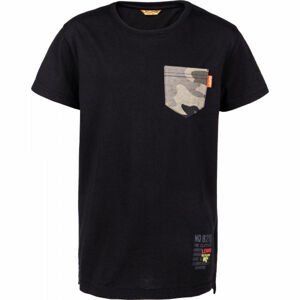 Lewro JORG Chlapčenské tričko, čierna, veľkosť 116-122