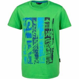 Lewro TERRY Chlapčenské tričko, zelená, veľkosť 116/122