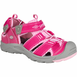 Umbro MEDEA ružová 28 - Detské sandále