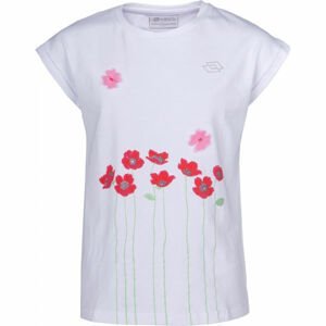 Lotto ELIZ Dievčenské tričko, biela, veľkosť 164-170