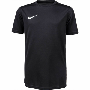 Nike DRI-FIT PARK 7 JR Detský futbalový dres, čierna, veľkosť