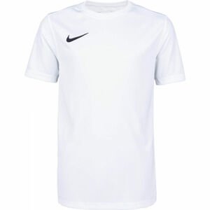 Nike DRI-FIT PARK 7 JR Detský futbalový dres, biela, veľkosť XL