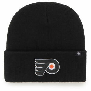 47 NHL PHILADELPHIA FLYERS HAYMAKER '47 CUFF KNIT BLK Zimná čiapka, čierna, veľkosť UNI