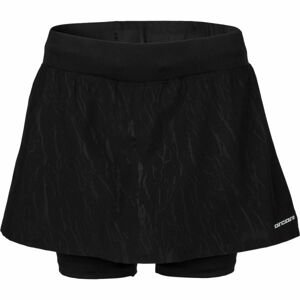 Arcore FOGGIA Dámske bežecké šortky so sukňou, čierna, veľkosť L