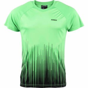 Kensis MORNY Pánske športové tričko, zelená,čierna, veľkosť