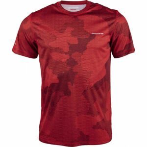 Arcore NICOLO Pánske bežecké tričko, červená, veľkosť