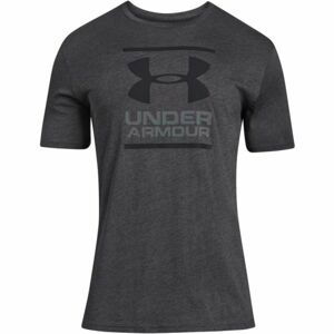 Under Armour GL FOUNDATION SS T Pánske tričko, tmavo sivá, veľkosť M