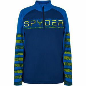 Spyder PEAK ZIP T-NECK Chlapčenský rolák, modrá, veľkosť L