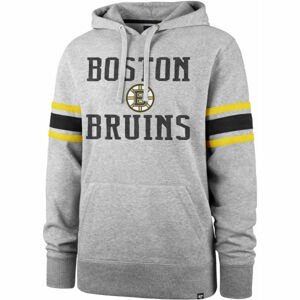 47 NHL BOSTON BRUINS DOUBLE BLOCK SLEEVE STRIPE HOOD  L - Mikina