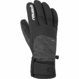 Reusch RYAN MEIDA® DRY TOUCH-TEC Pánske lyžiarske rukavice, čierna, veľkosť 9.5