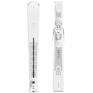 Atomic CLOUD 8 + M 10 GW Dámske zjazdové lyže, biela, veľkosť 143
