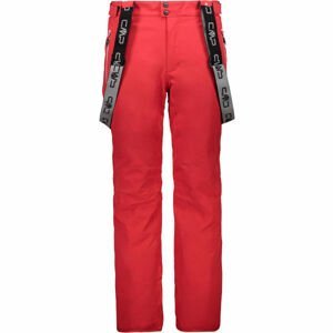 CMP MAN PANT Pánske lyžiarske nohavice, červená, veľkosť 50