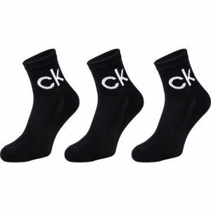Calvin Klein MEN QUARTER 3P LOGO JASON   - Pánske ponožky