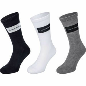 Calvin Klein MEN CREW 3P TRAVEL BAG MARTIN  UNI - Pánske ponožky