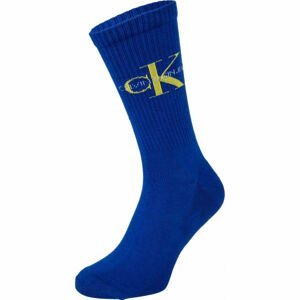 Calvin Klein CK RIB Pánske ponožky, tmavo modrá, veľkosť os