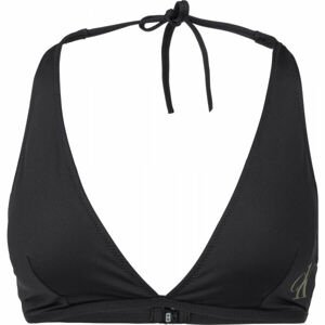 Calvin Klein HALTER NECK TRIANGLE-RP Dámsky vrchný diel plaviek, čierna, veľkosť XS