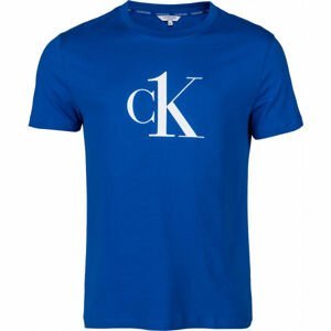 Calvin Klein RELAXED CREW TEE Pánske tričko, modrá, veľkosť M
