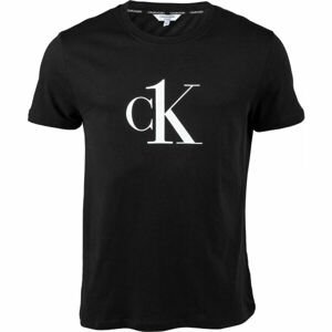 Calvin Klein RELAXED CREW TEE Pánske tričko, čierna, veľkosť L