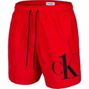 Calvin Klein MEDIUM DRAWSTRING  S - Pánske šortky do vody