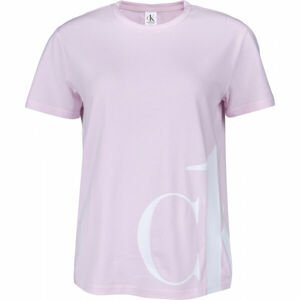 Calvin Klein S/S CREW NECK Dámske tričko, ružová, veľkosť L