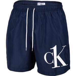 Calvin Klein MEDIUM DRAWSTRING Pánske šortky do vody, tmavo modrá, veľkosť L