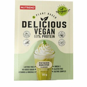 Nutrend DELICIOUS VEGAN PROTEIN PISTÁCIE + MARCIPÁN 5x30g Proteín, , veľkosť