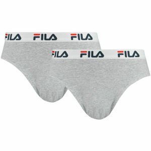 Fila MAN BRIEF 2-PACK Pánske slipy, sivá, veľkosť S