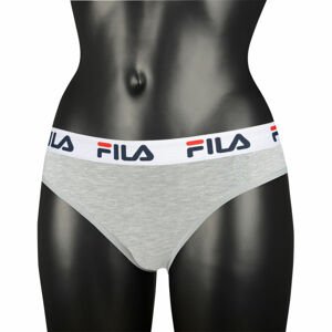 Fila WOMAN BRAZILIAN PANTIES Dámske nohavičky, sivá, veľkosť L