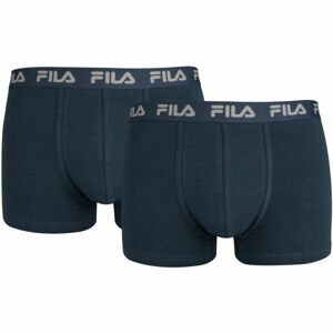 Fila MAN BOXERS 2 PACK Pánske boxerky, tmavo modrá, veľkosť M