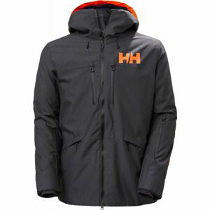 Helly Hansen GARIBALDI 2.0 JACKET Pánska lyžiarska bunda, tmavo sivá, veľkosť