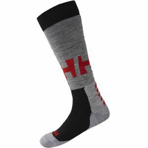 Helly Hansen ALPINE SOCK MEDIUM sivá 36-38 - Merino ponožky