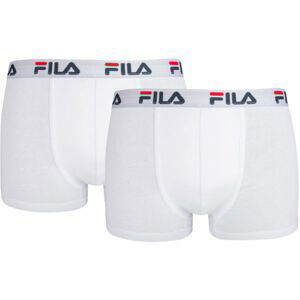 Fila MAN BOXERS 2 PACK Pánske boxerky, biela, veľkosť XL