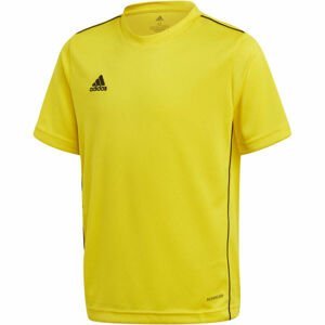 adidas CORE18 JSY Y Juniorský  futbalový dres, žltá, veľkosť 152