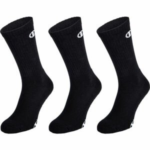 Champion CREW SOCKS LEGACY X3 čierna 43 - 46 - Ponožky